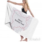 artyly Maison dans l'Ohio Serviette de Bain Wrap Microfibre draps de Bain Doux Serviette de Plage pour Hommes/Femmes  80x130 cm - B07VPFCXYT